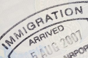 stamp of immigration