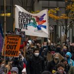 photo of Seattle rally asking to count every vote.